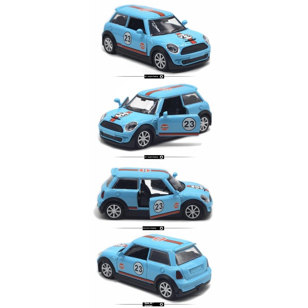 Масштаб 1/32 Модель из сплава Мини Картина 53 Гонки Классическая модель Карманная игрушка Модель автомобиля с откидной дверью Детская игрушка