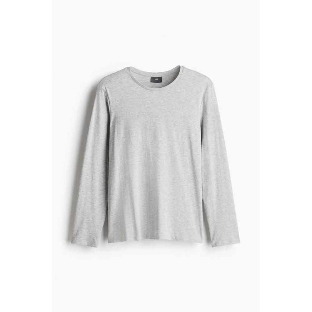 H M pajaMas Grey Melange Dark Grey