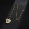 Модное турецкое ожерелье Lucky Evil Eye, женское 8 стилей, голубые глаза, женский шарм, модное эмалированное ожерелье в форме сердца в форме пальмы, ювелирные изделия
