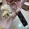 Брелок-лошадка и подвеска в машину из чистого золота 999 пробы: Элитный Счастливый Подарок с Нишевым Золотым Фольгированием