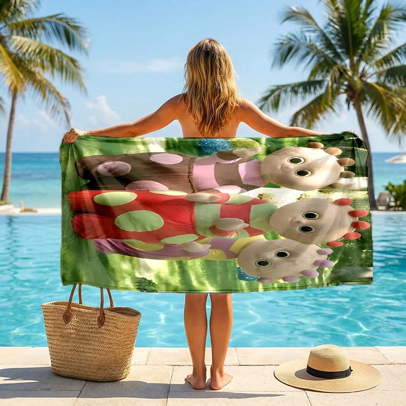 Night Garden Fashion Beach Towel: Ideal for Summer Adventures Soft, absorbent and quick drying suitable for swimming and bathing