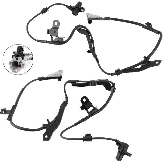 BOXI 2Pcs 89543-0C010 ALS667 Front Left & Right ABS Wheel Speed Sensor Fit 2001 2002 2003 2004 2005 2006 2007 for Toyota Sequoia / 2000 2001 2002