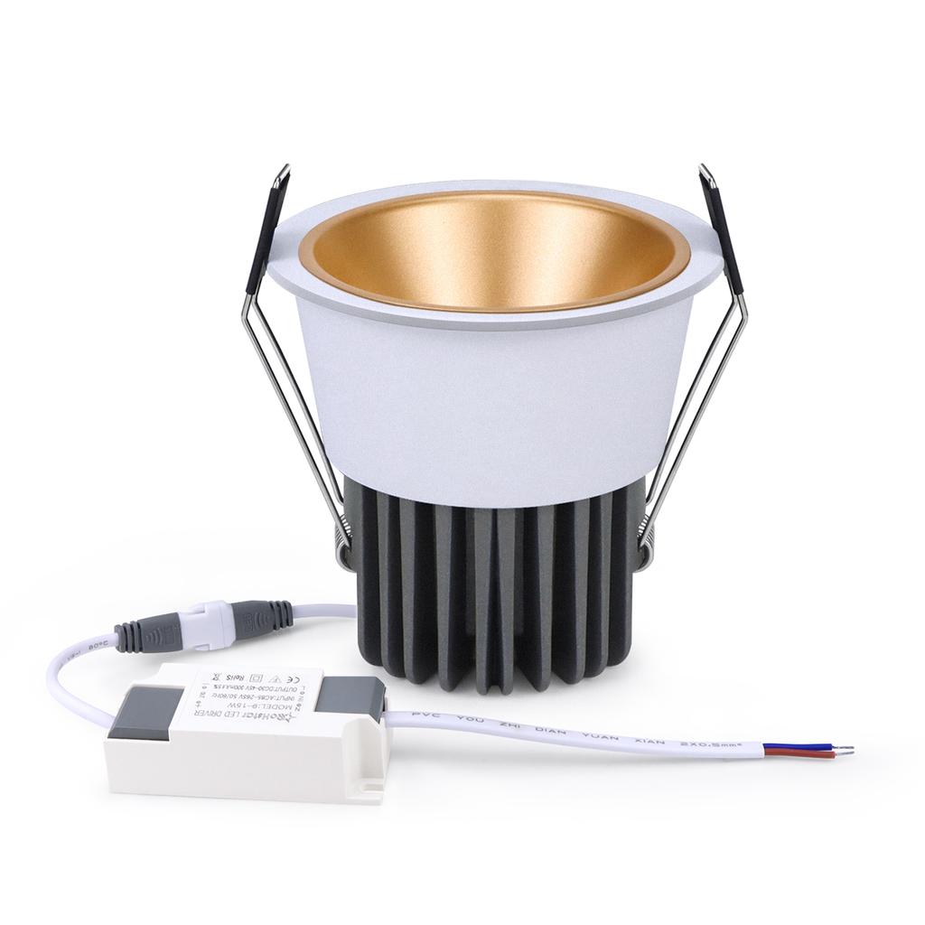 High Quality Recessed Aluminum COB LED Spot Light 5W 7W 9W 12W LED Spotlight Bulb 110V 220V Downlight Ceiling Lamp Home Lighting