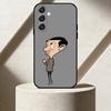 M-Mr. Bean Phone Case For Samsung Galaxy A13,21s,22,31,32,52,53,71,72,73,Soft Black Cover