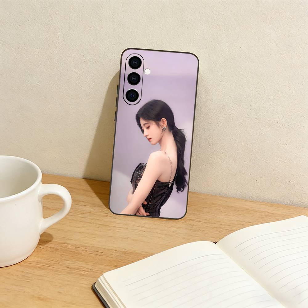 Чехол для телефона Cecily-Ju Jingyi для Samsung Galaxy A73, A72, A71, A70, A53, A52, A51, Другие Мягкий черный чехол