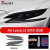 Для Lexus ES 300h NX CT GS IS LC LS RX LX570 RC UX GX F Sport Дымчато-черная ТПУ наклейка Защитная пленка для фар автомобиля
