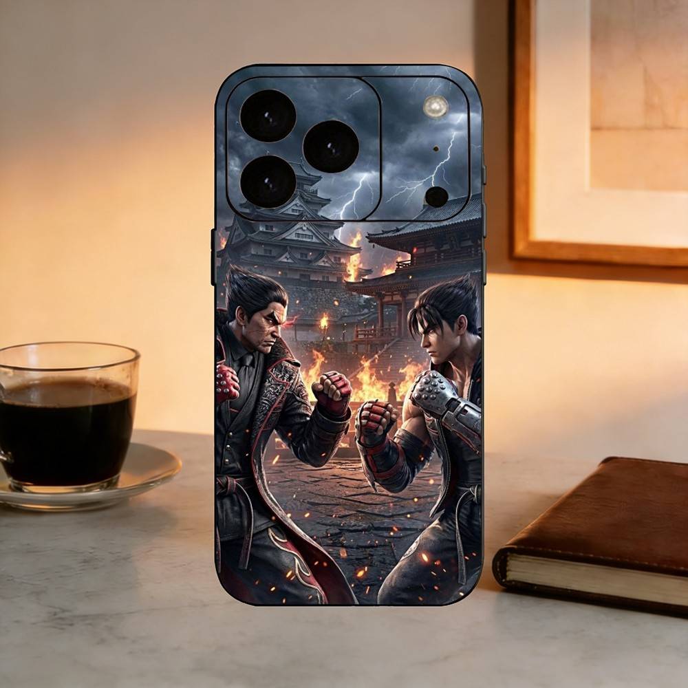 T-Tekken 8 Game Phone Case Silicone Soft For IPhone 17 16 15 14 13 12 11 X XR Plus Pro Max Plus