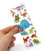 10 Sheets/Set 3D Dinosaur Stickers Toys Home Wall Decor Cartoon Sticker Scrapbooking  Notebook Diary Label