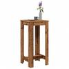 VidaXL Bar Table Old Wood 51x50x103.5 Cm Engineered Wood, Pub Table, High Table, Bar Stool Table, Table 854407