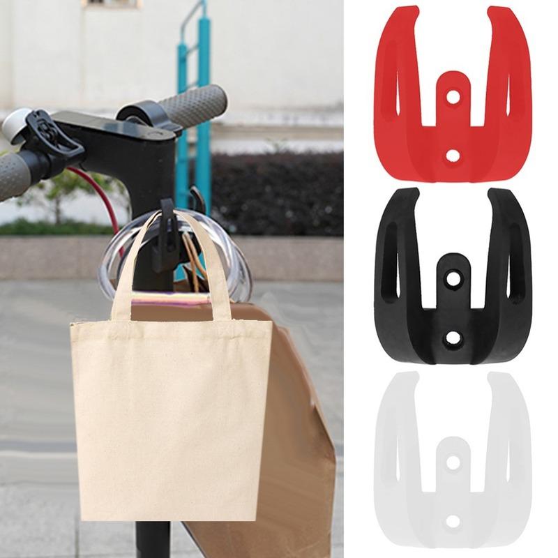 1Pc Electric Scooter Front Hanger Electric Scooter Accessories Scooter Bag Helmet Dual Claw Hook Bags Grip Storage Holder Rack