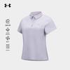 Under Armour Женская быстросохнущая футболка-поло для активного отдыха с защитой от солнца