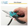 C.Jet Tool Electrician's Stainless Steel Electrician Scissors for Metal, Electrical Cable, Wire Stripping, and Cutting - Multi-Purpose with Stainless