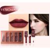 Pudaier Lip Gloss Matte Matte Velvet Liquid Lipstick с антипригарным покрытием, глазурь для губ, пятицветный набор