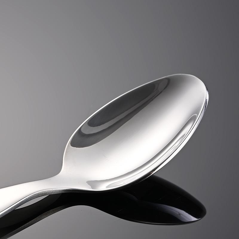 Детская посуда из нержавеющей стали 316 с квадратной ручкой, креативная ложка и вилка, детская маленькая ложка, маленькая вилка, обучение кормлению, прикорм