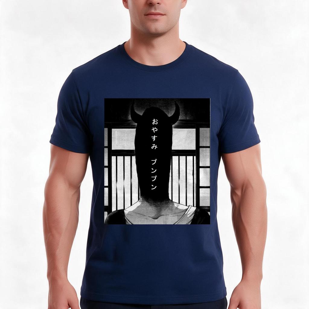 Oyasumi Punpun Tshirt Summer Casual Cotton Tee Oversized Streetwear Tops Vintage Graphic Print Loose Fit Short Sleeve