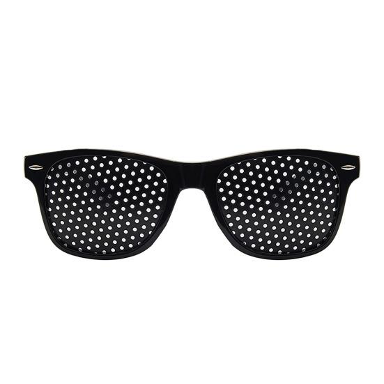 Correction Glasses Pinhole Design Unisex Correction Glasses for Vision Improvement Lightweight Comfort Frame Glasses for All-Day Wear