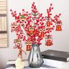 10x Chinese Year Hanging Ornaments Bonsai Housewarming