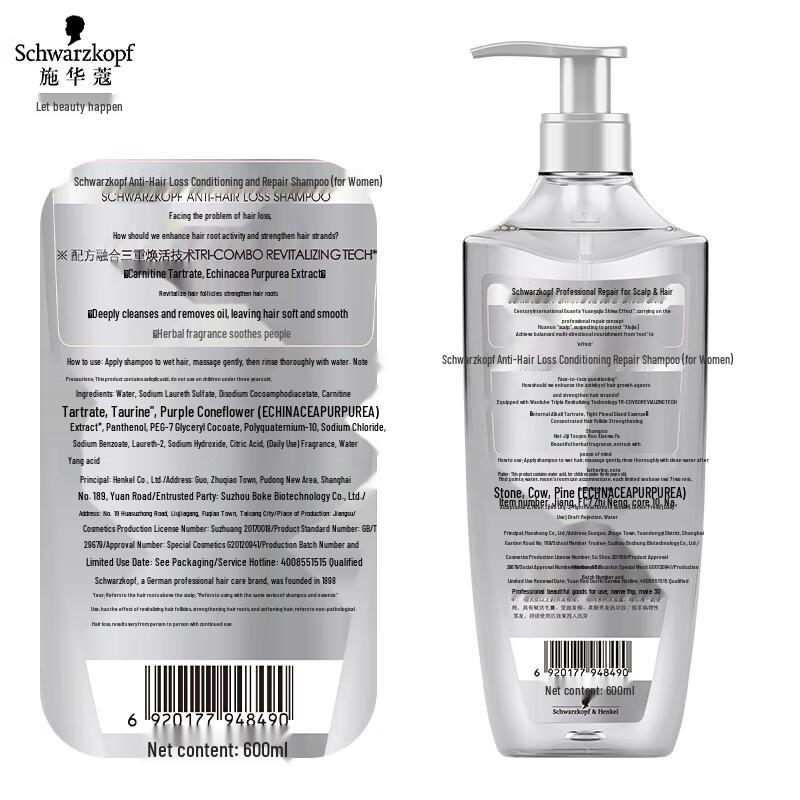 Schwarzkopf Женский набор для ухода за волосами против выпадения