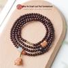 Genuine Indian Red Sandalwood Unisex Prayer Beads Bracelet – DIY Jewelry Decoration
