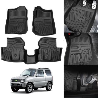 Cartist 3D Коврики для пола для Suzuki Jimny JB23W 3D Автомобильные напольные водонепроницаемые TPE Легкий Специальный Защитный Комплект (AT), Коврики, Материал, Антибактериальный, Противоскользящий,