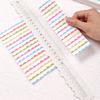 Paper Tearing Ruler Plastic Double Sided Deckle Edge Ruler for Crafting Activities