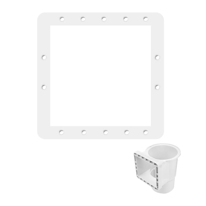 Strong Pool Pump Accessory Gaskets 2Pcs Sealing Washers Weather Resistant Sealing for Above Ground Skimmer Systems