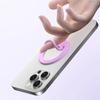 Magnetic Phone Ring Holder Silicone Phone Grip Stable Skin-friendly Selfie Ring Holder for Hands-Free Viewing