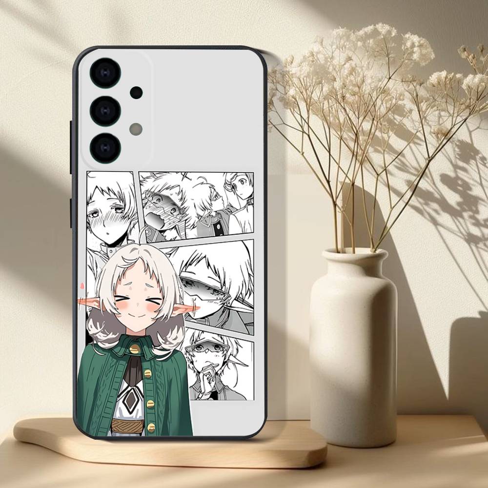 Чехол для телефона Mushoku Tensei Jobless Reincarnation Для Samsung S 25,24,23,22,30,21,10,9,Ultra,Plus,Lite,FE,4,5G Черный Мягкий Чехол