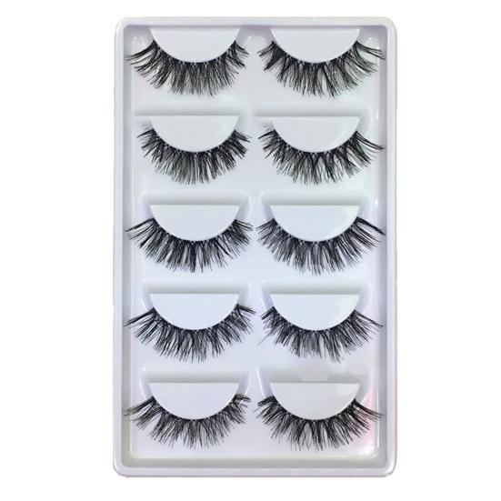 Длинные толстые перекрестные накладные ресницы, накладные ресницы для студии макияжа