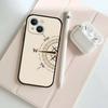 Модный винтажный чехол для телефона с компасом, черный, подходит для IPhone 17,16,15,11,13,14 Pro Max,Plus,X,Xr,Xs Max,13Mini