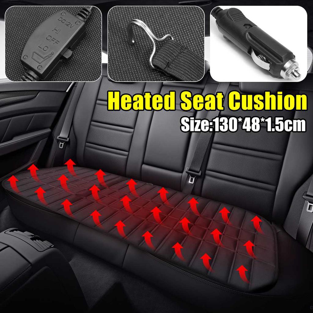 12V Car Rear Back Heated Heating Seat Cushion Cover Pad Winter Car Auto Warmer Heater Automotive Accessories