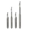 HSS Single Flute Spiral End Mill Accuracy CNC Router Bit For Aluminum and Metal Cutting Milling Cutter Tool 8mm Shank