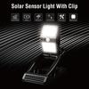 Solar Clamp Lights Outdoor Motion Sensor Waterproof 3 Modes LED Work Light For Camping Fence Garage Garden Lighting