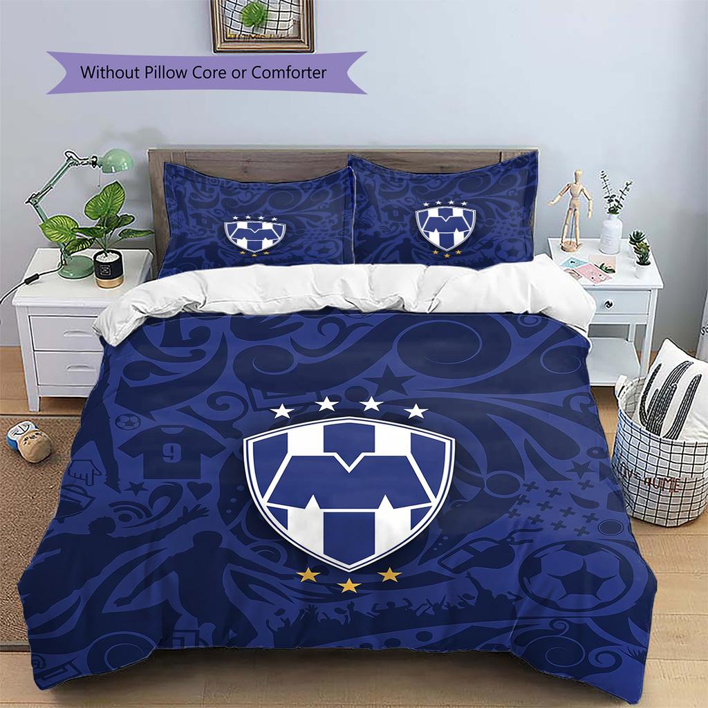 CF Monterrey Pattern Bedding Home Decoration Birthday & Festival Gift (1 * duvet cover + 2 * pillowcase, without core)