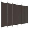 VidaXL Room Divider 6 Panels Folding Room Separator Privacy Screen Partition Living Room Decoration 350191