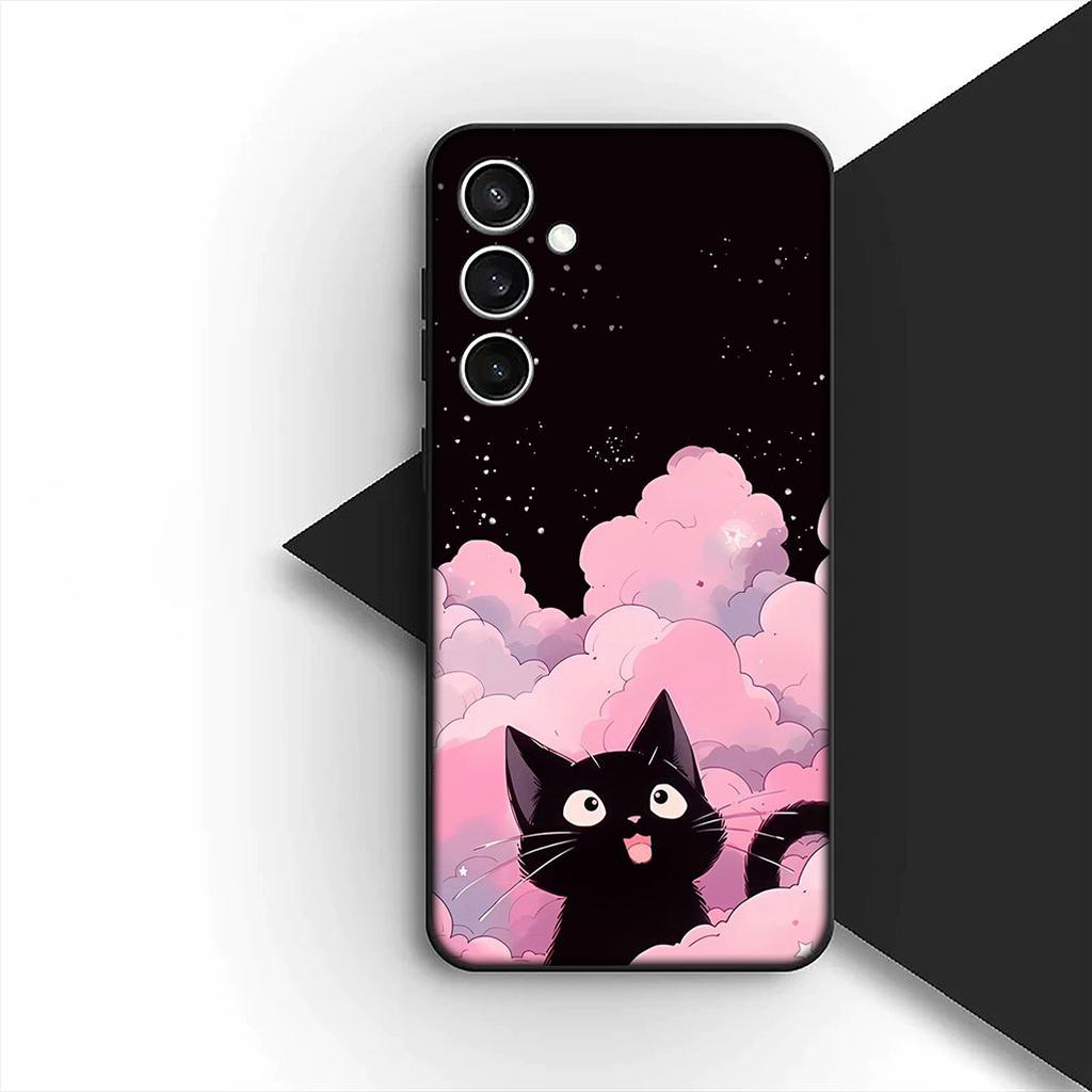 Чехол для Xiaomi Redmi Note 12 11 10 A3 Pro 10A 10C 12C Note12 5G 4G Силиконовый чехол для телефона Комиксы Мяу Котёнок Кошка