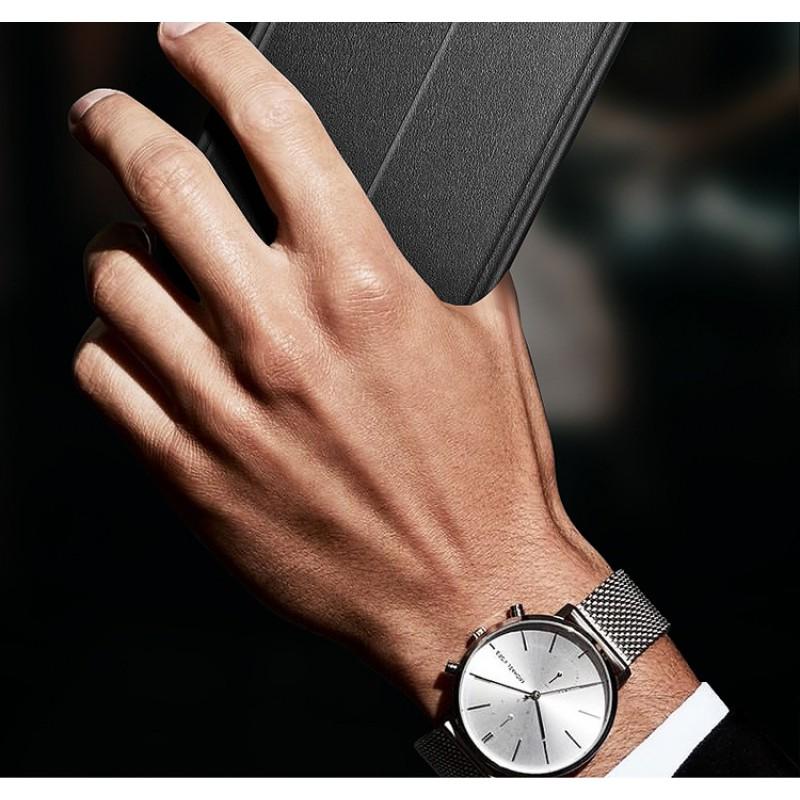 Genuine Leather Flip Case Nova 13 Pro Full Coverage Shockproof Cover With Stand Business Chic Style