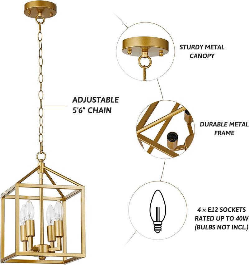 Винтажный индустриальный подвесной светильник для гостиной и ресторана - в стиле американской кантри