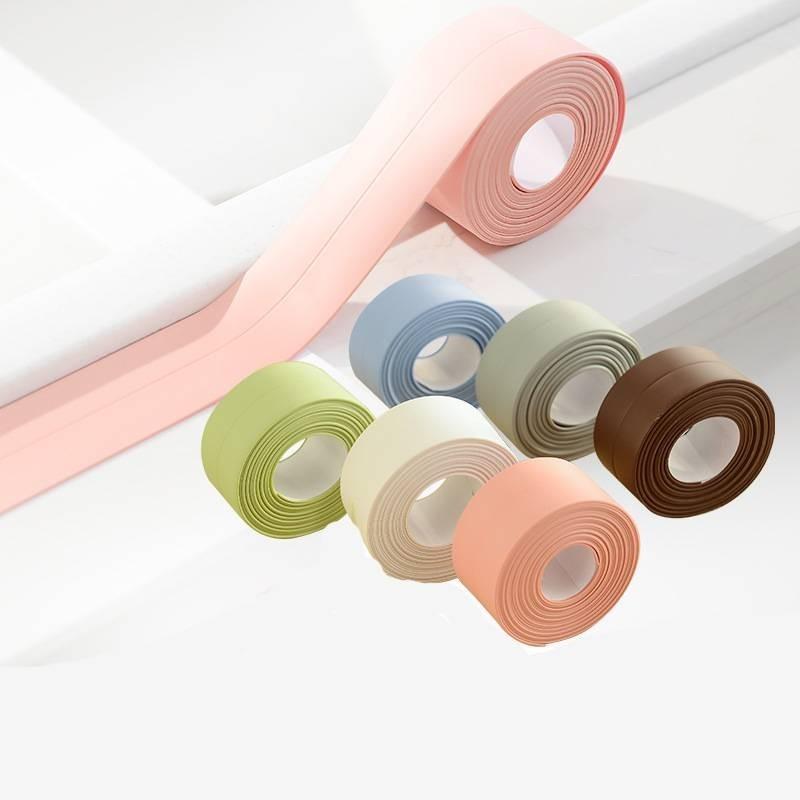 Антистатическая Антибактериальная Флуоресцентная Угловая Наклейка-Уплотнитель для Стен Кухни ПВХ Лента