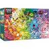 Pokemon Jigsaw Puzzle 1000 Piece Colorful Pokemon, Korean Popular Puzzles