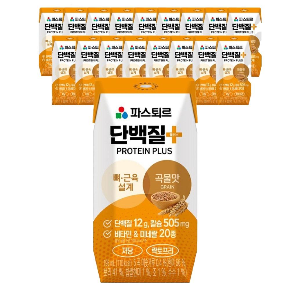 Pasteur Protein Plus Grain Flavor 195ml 18 pcs Ingredients: may be subject to change at the manufacturer’s discretion. For | 195ml 18 pcs