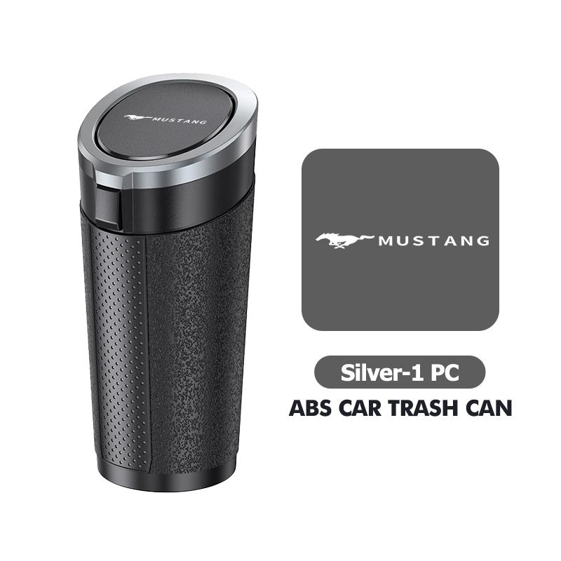 bldf8 Car Trash Can Durable Waterproof ABS Garbage Storage Box For Ford Fiesta Ranger Mondeo Escape Ecosport Fusion Explorer