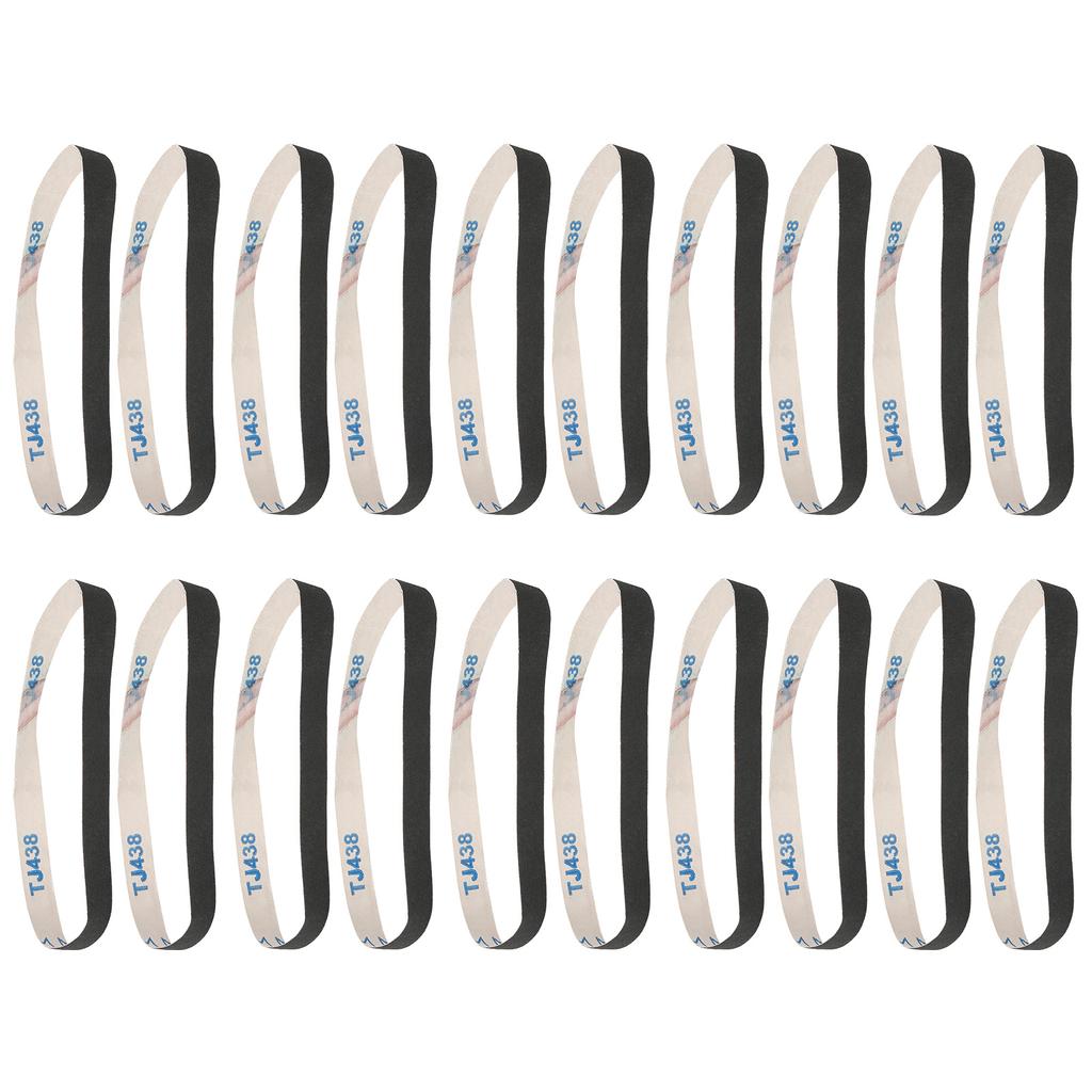 Набор из 20 абразивных наждачных лент для шлифовки и полировки