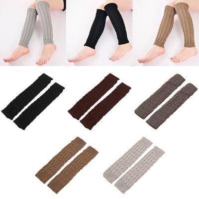 Stocking Warmers Leg Socks Knit Cable Warm Sock Womens Winter Warm Socks Long Crochet Knitted Sock