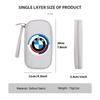 BBKB9 Universal Car Travel Portable Data Cable Storage Bag Accessories For BMW E36 E39 E87 E60 E46 E53 E90 F10 F20 F25 F30 X3 X5