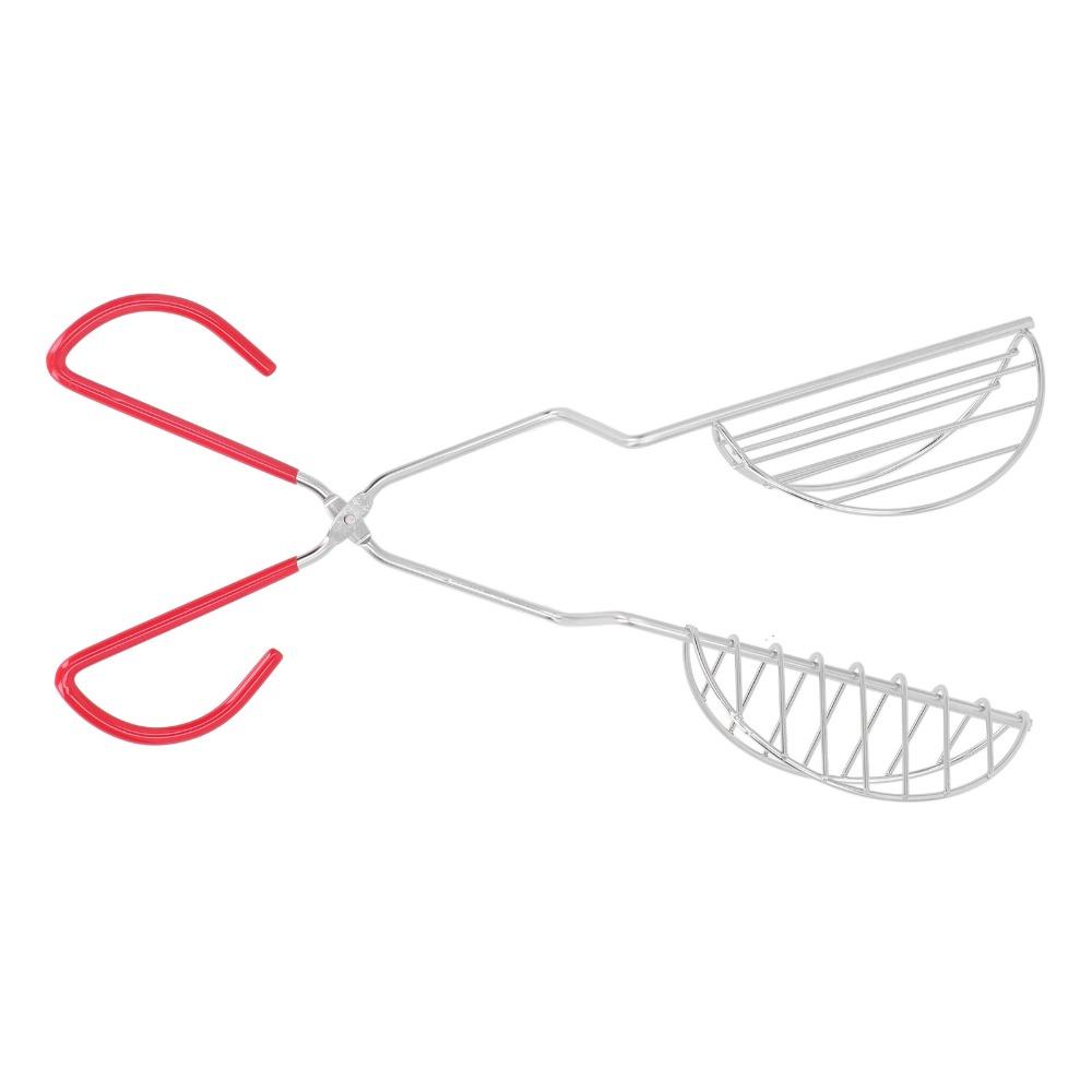 Stainless Steel Tortilla Press Maker Silver Taco Fryer Tongs Durable Taco Shell Holder Frying