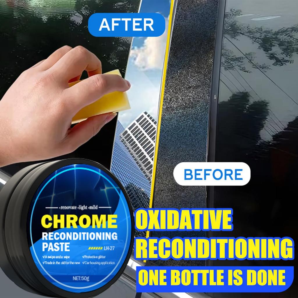 Chrome Polishing Cream - Chrome Polish Cream, Car , Repairer Metal Polish for