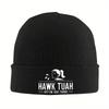 Кепки-шапки с надписью Hawk Tuah Spit On That Thing (Пародия на кандидата в президенты) Осень Зима Теплые шапки Женские Мужские Акриловые Шапки-бини