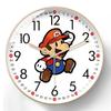 Настенные часы Super Mario на солнечных батарейках с радиоуправлением: Модные кварцевые часы с спутниковой синхронизацией