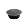 Jumei Box King 750ml Disposable Black Round Takeaway Bowls